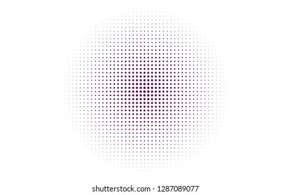 Light Purple vector texture with disks. Beautiful colored illustration with blurred circles in nature style. Pattern of water, rain drops.