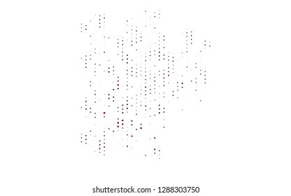 Light Purple vector texture with disks. Blurred bubbles on abstract background with colorful gradient. Pattern of water, rain drops.