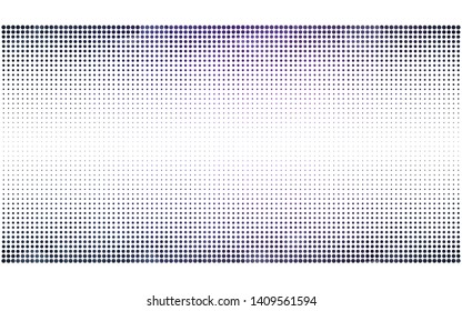 Light Purple vector  texture with disks. Blurred bubbles on abstract background with colorful gradient. New template for your brand book.