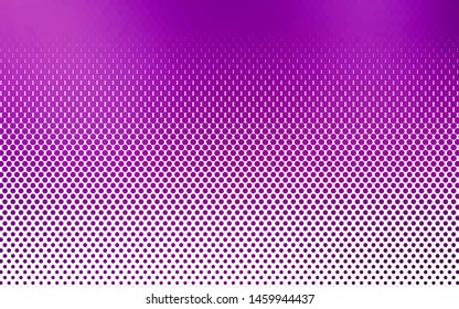 Light Purple vector texture with disks. Blurred decorative design in abstract style with bubbles. Pattern for beautiful websites.