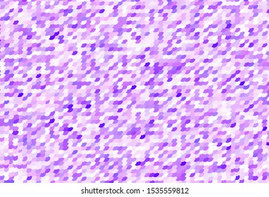 Light Purple vector texture with disks. Blurred decorative design in abstract style with bubbles. Design for your business advert.