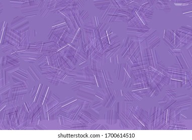 Light Purple vector texture with disks. Blurred bubbles on abstract background with colorful gradient. New template for your brand book.
