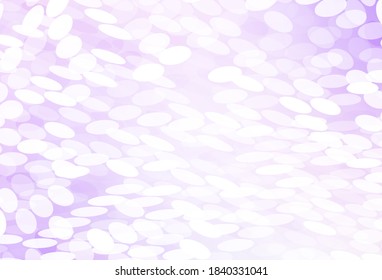 Light Purple vector texture with disks. Modern abstract illustration with colorful water drops. Design for your business advert.
