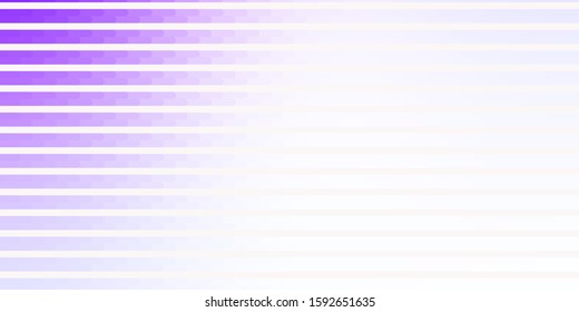 Light Purple vector texture with lines. Colorful gradient illustration with abstract flat lines. Pattern for ads, commercials.