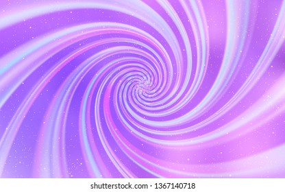 Light Purple vector texture with milky way stars. Modern abstract illustration with Big Dipper stars. Pattern for astronomy websites.