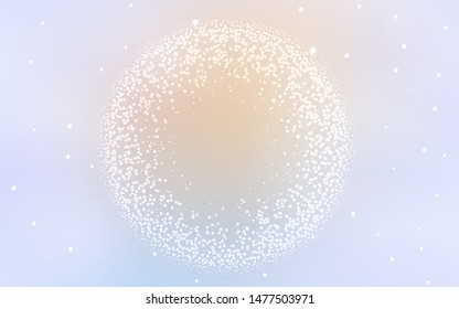Light Purple vector texture with milky way stars. Blurred decorative design in simple style with galaxy stars. Best design for your ad, poster, banner.