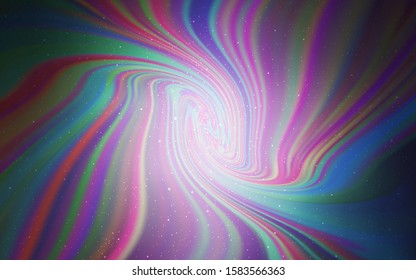 Light Purple vector texture with milky way stars. Shining illustration with sky stars on abstract template. Template for cosmic backgrounds.