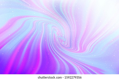 Light Purple vector texture with milky way stars. Shining illustration with sky stars on abstract template. Pattern for astrology websites.