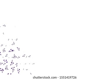 Light Purple vector texture with random forms. Illustration with colorful gradient shapes in abstract style. Simple design for your web site.