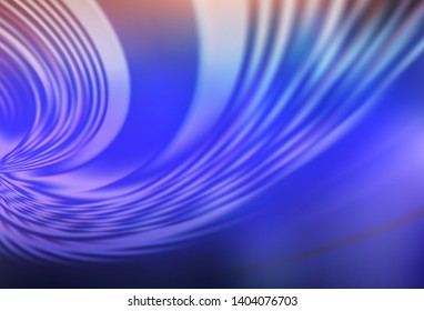 Light Purple vector texture with wry lines. A shining illustration, which consists of curved lines. Template for cell phone screens.