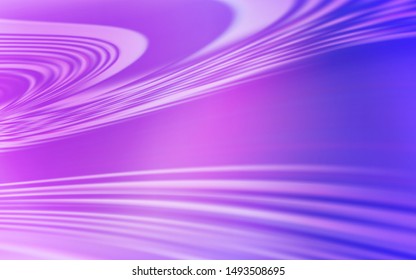 Light Purple vector texture with wry lines. Creative illustration in halftone style with gradient. The best colorful design for your business.