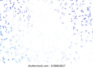 Light Purple vector texture with wry lines. Creative illustration in halftone style with gradient. A completely new design for your business.