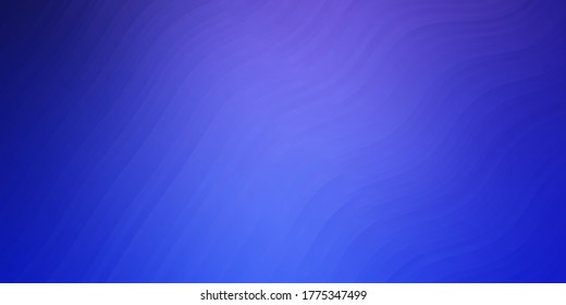 Light Purple vector texture with wry lines. Gradient illustration in simple style with bows. Pattern for commercials, ads.