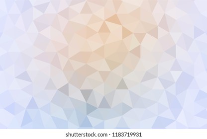 Light Purple vector triangle mosaic texture. Glitter abstract illustration with an elegant triangles. A new texture for your web site.