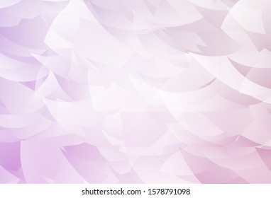 Light Purple vector triangle mosaic texture. A completely new color illustration in a polygonal style. Completely new template for your banner.