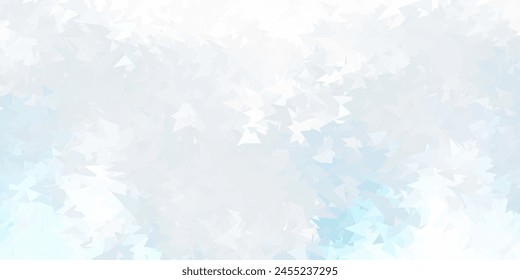Patrón de mosaico de triángulo de Vector púrpura claro. Ilustración abstracta colorida con triángulos de gradiente. Fondo de pantalla para tus App de Web.