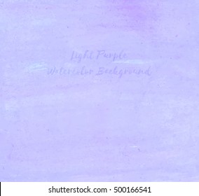 Light Purple Watercolor Background