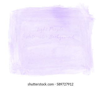 Light Purple Watercolor Background