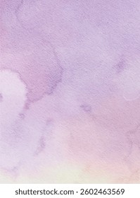 Light Purple Watercolor Texture Background
