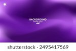 Light purple wave abstract background. Gradient. The surface texture of the fabric is firm. Dark colored background with space for design. Plum eggplant color combination