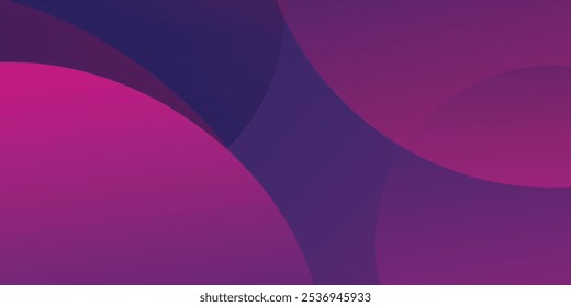 Light purple wave abstract background. Gradient. The surface texture of the fabric is firm. Dark colored background with space for design. Plum eggplant color combination