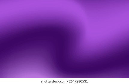Fondo abstracto de onda púrpura claro. Gradiente. La textura de la superficie de la tela es firme. Fondo de color oscuro con espacio para el diseño. Combinación de color de berenjena ciruela