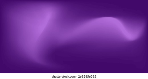 Fondo abstracto de onda púrpura claro. Gradiente. La textura de la superficie de la tela es firme. Fondo de color oscuro con espacio para el diseño. Combinación de color de berenjena ciruela