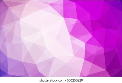 Light purple-pink abstract mosaic pattern. Glitter abstract illustration with an elegant design. The textured pattern can be used for background.