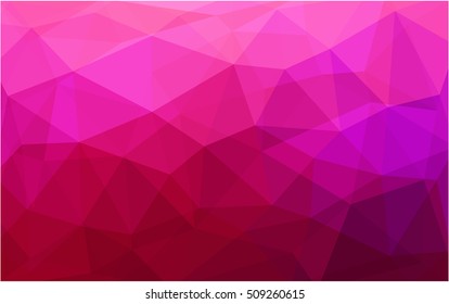 Light purple-pink abstract polygonal background. Shining colored illustration in a brand-new style. The textured pattern can be used for background.