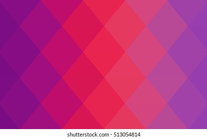 Light purple-pink abstract polygonal pattern. Colorful illustration in abstract style with gradient. The elegant pattern can be used as part of a brand book.