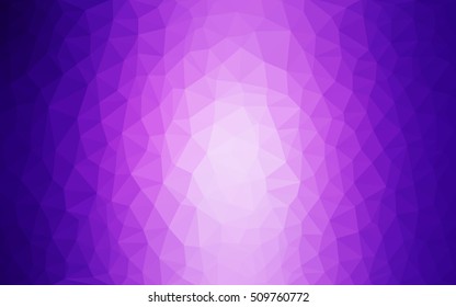 Light purple-pink low poly background. A vague abstract illustration with gradient. The completely new template can be used for your brand book.