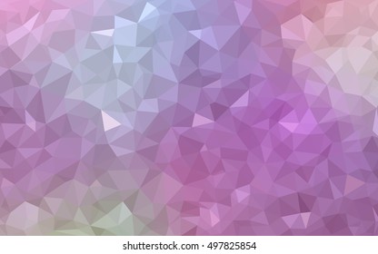 Light purple-pink polygon abstract background. Modern geometrical abstract illustration with gradient. A new texture for your design.