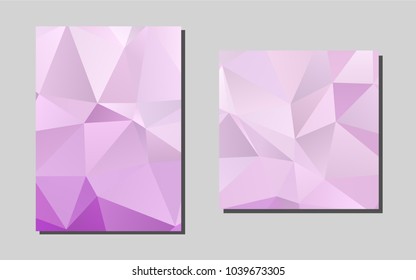 Light Purplevector background for presentations. Beautiful colored sample in A4 size. Pattern for beautiful business cards, folders.