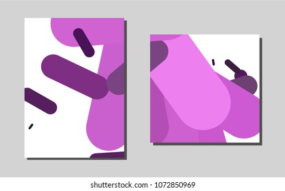 Light Purplevector banner for websites. Beautiful colored sample in A4 size. New design for a poster, banner of your website.