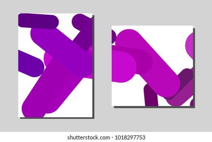 Light Purplevector banner for websites. Modern abstract design concept with colorful gradient. New design for a poster, banner of your website.