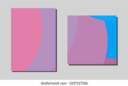 Light Purplevector banner for websites. Web interface on abstract background with colorful gradient. New design for a poster, banner of your website.