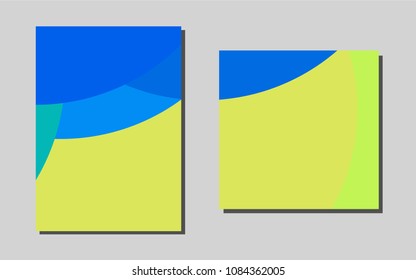 Light Purplevector brochure for ui, ux design. Abstract booklet on colored background with gradient. New design for a poster, banner of your website.