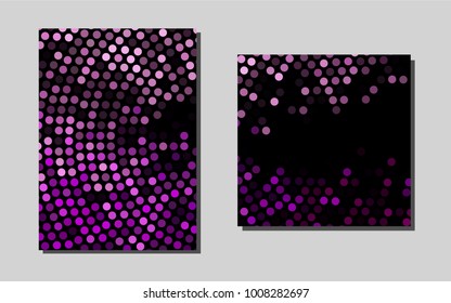 Light Purplevector cover for Envelopes. Booklet with textbox on colorful abstract background. Beautiful design for cover of notepads.