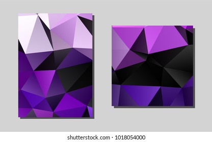 Light Purplevector cover for Envelopes. Modern abstract design concept with colorful gradient. Pattern for ads, leaflets, labels of your business.