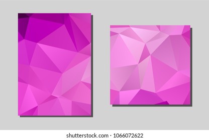Light Purplevector cover for Envelopes. Modern abstract design concept with colorful gradient. Pattern for beautiful business cards, folders.