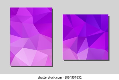 Light Purplevector layout for Leaflets. Blurred decorative design in abstract style with textbox. Pattern for beautiful business cards, folders.