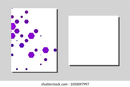 Light Purplevector pattern for posters. Web interface on abstract background with colorful gradient. The pattern can be used for any ad, booklets.