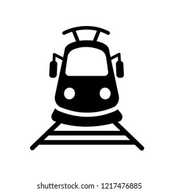 light rail icon. Trendy light rail logo concept on white background from Transportation collection. Suitable for use on web apps, mobile apps and print media.