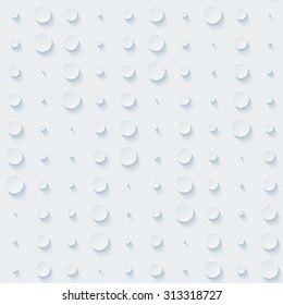Light rain dots walpaper. 3d seamless background. Vector EPS10.