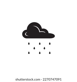 light rain icon symbol sign vector