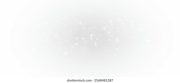 Light of Rainbow and white dust. Magic Dust in the night sky. Christmas Bokeh Lights. Bokeh light effect background png. Holiday Designs for poster, postcard on a transparent background, png. Holiday 