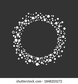 Light rays frame with dots. Shine burst background. radiant spark. Vector illustration. Sun beam ray sunburst background. 