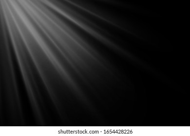 Lumière des rayons.Lumière du soleil.Scène blanche allumée avec des projecteurs. Mesure de l'action.Flash de lentilles spéciales, effet de lumière. Le flash éclaire les rayons et la projecteur. Criquet. Lumière brillante blanche. Belle étoile