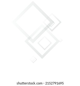 Light Rectangular Concept Vector  Background. Architecture Rectangle Backdrop. Grey Geometric Design. Gray Modern Illustration.