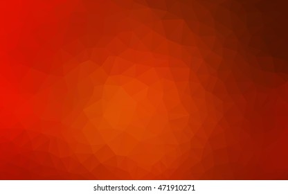 Light red abstract polygonal background. Brand-new colored illustration in blurry style with gradient. The template can be used as a background for cell phones.